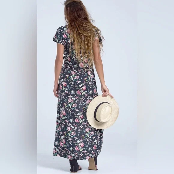 Floral Wrap Dress - Picture 4 of 11